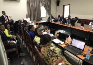 Working session in Cameroon